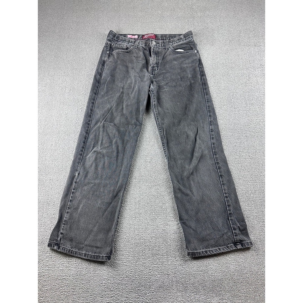 Arizona Jean‎ Co Jeans Boys 16 Husky Gray Relaxed Faded Cotton Skate Normcore